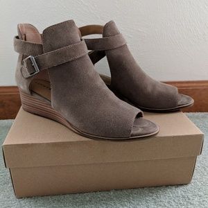 Lucky Brand suede bootie